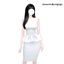 [charon&roqiqi]simple dress logo