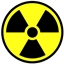 Working nuclear power plant logo
