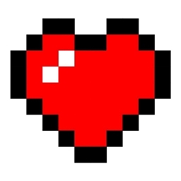 Player One Heart logo