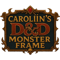 Caroliin's DnD Monster Frame project image
