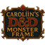 Caroliin's DnD Monster Frame logo