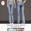Classic Flare Jeans logo