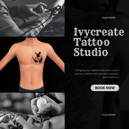 Ivycreate Rhino Tattoo IRT001 - Base game compatible logo