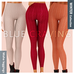 Blue Craving - Winter leggings project image