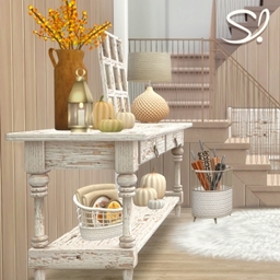 Autumn Embrace White -Room 🍁🍂