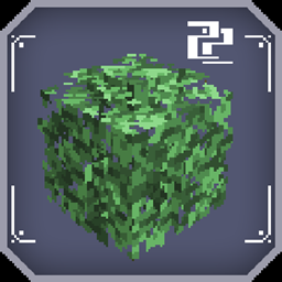 Lush grass leaves logo