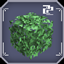Lush grass leaves logo