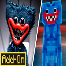 Scary survival : huggy wuggy logo