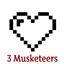 (3) Musketeers logo