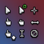Clean Bedrock-Style Cursors logo