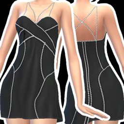 Velvety Sims' Diamond Dress logo
