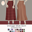Vintage Midi Skirt logo