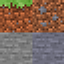colorful stone & dirt logo