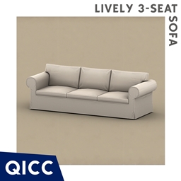 QICC - Lively 3-seat Sofa logo