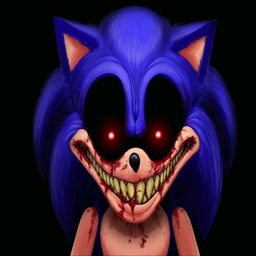 Sonic.exe off the class logo
