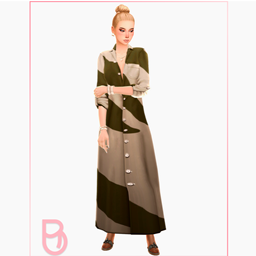 Woman Shirt Gown - Desert - Version 4 project image