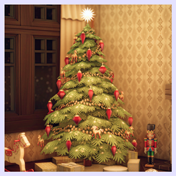 [LyugL]  Merry Horse's Trinkets - holiday tree and horse toy overrides - Christmas set! logo