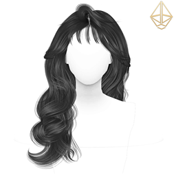 Aurum - Michelle curly hairstyle right side (adult) logo