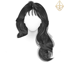 Aurum - Michelle curly hairstyle left side (adult) logo
