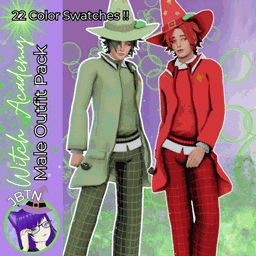 [JBTN] Witch Academy Male Outfit - The Sims 4 Create a Sim - CurseForge