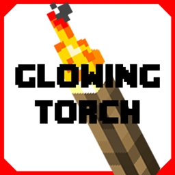 Glowing Torch by ek logo
