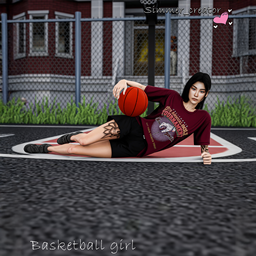 Basketball girl project image