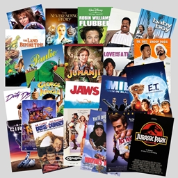 Nostalgic Movie Posters Set logo