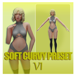 "Soft Curvy Preset" A Plus-Size Preset with Soft, Natural Shapes logo