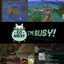 Go away, I'm busy! logo