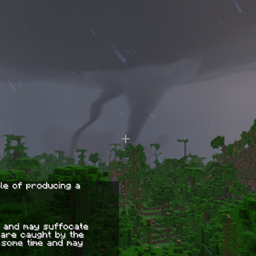 Protomanlys weather tornado survival logo