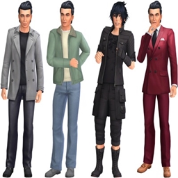 Base Game Custom Styled Looks (PT2) by lachrymose | Chinese Translation
