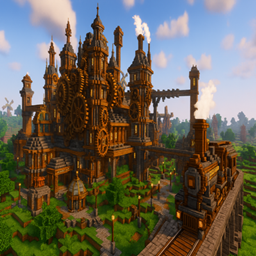 Create SteamPunk SMP project image