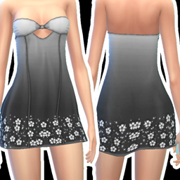 VelvetySims' Tory Mini dress logo