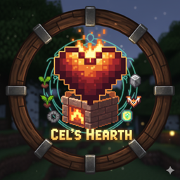 Cel's Hearth logo