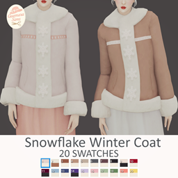 Snowflake Winter Coat