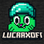 Lucraxocraft SMP logo