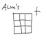 Alm's Crafts and Additions logo