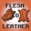 drewd's Flesh to Leather logo