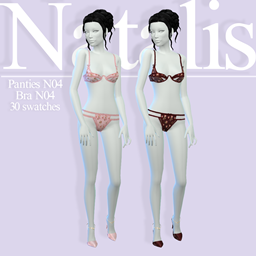 Bra N04, Panties N04ⁿᵃᵗᵃˡⁱˢ logo