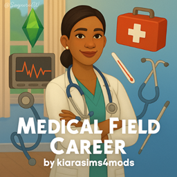 Medical Field Career by kiarasims4mods - Tradução PTBR