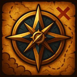 RiddleCompass  - Decor Treasure Hunt Solver logo
