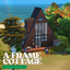 a-frame house | brindleton bay logo