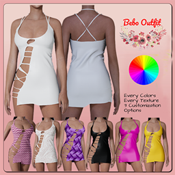 mini dress  V39 logo