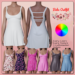 mini dress  V37 logo