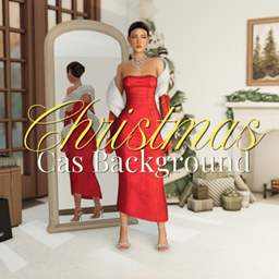 Christmas Cas Background logo