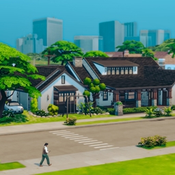 Modern Craftsman House, NO CC logo