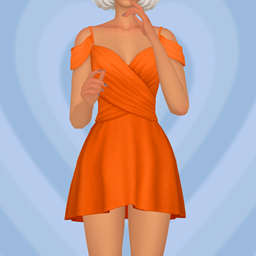 Violet Dress - The Sims 4 Create a Sim - CurseForge