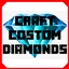 I can craft costom diamonds logo