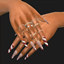 Xmas nails set 168 logo