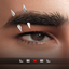 LEXEL - Scar (right eyebrow piercing) logo